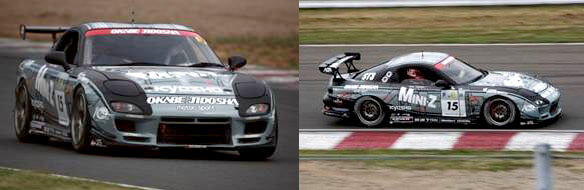 スーパー耐久 Team デクセル岡部自動車 ♯15を サポート致しました。